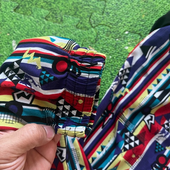 Printed elastic ankle pants M - Picture 3 of 6